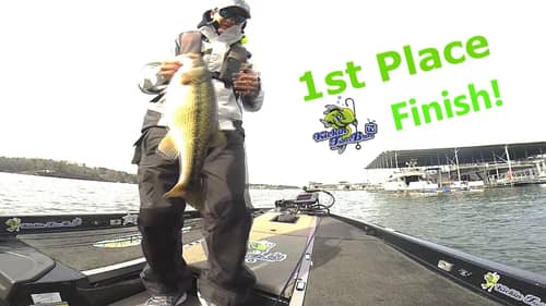 Fishing Lake Lanier Tournament "1st Place Finish"