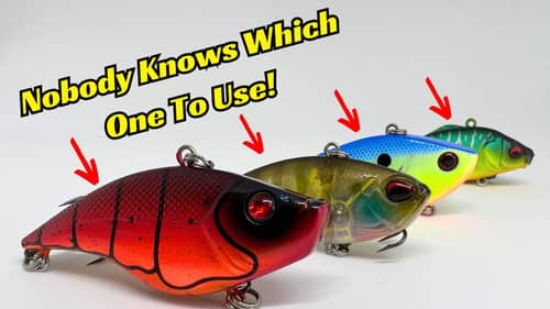 Most Anglers Don’t Know How To Choose The Correct Lipless Crankbait! Do You?