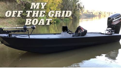 "OFF THE GRID" BOAT