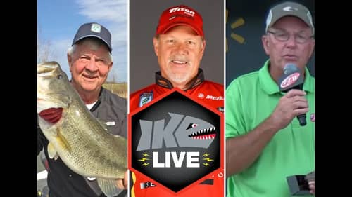 A representative from BASS, MLF and FLW Join Ike Live for Discussion