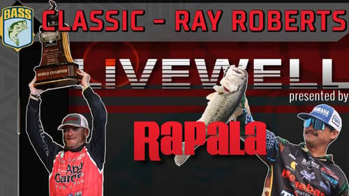 LIVEWELL previewing the 2021 Bassmaster Classic at Lake Ray Roberts
