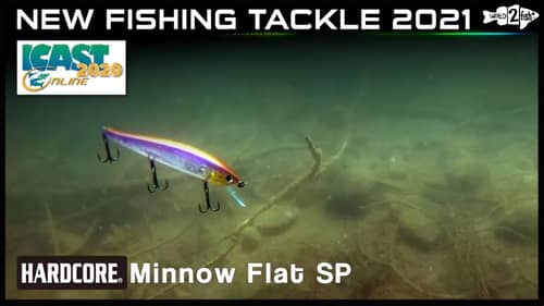 Duel Hardcore Minnow Flat SP | Underwater Action Video