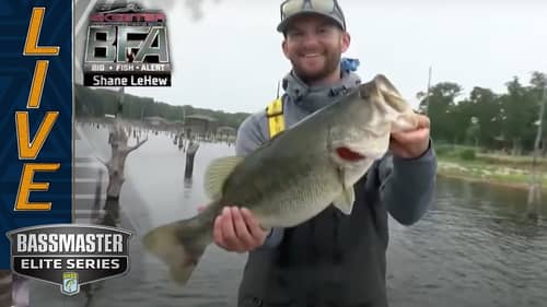 FORK: Shane LeHew starts Championship Day with 7 pound bass