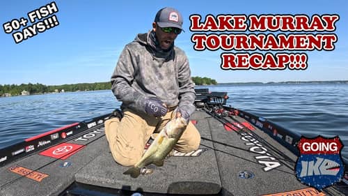 Bassmaster Elite Series Lake Murray!! | SO MANY Fish Caught!!!