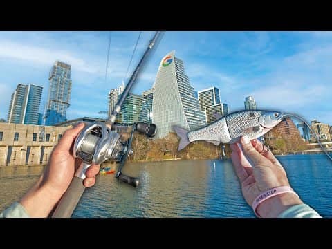 Urban Fishing In The Heart Of Texas' Busiest City!