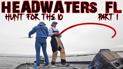 HUNT FOR THE 10LBER!! Bass Fishing Headwaters Lake in FLORIDA! (Can We Do It?)