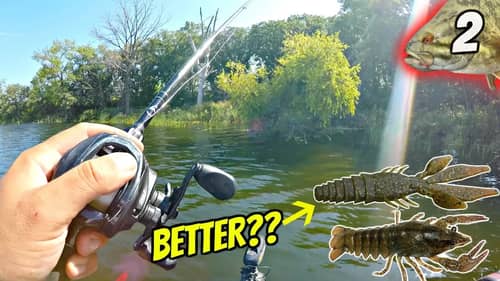 FISHING EXPERIMENT: New Craw Lure BETTER than LIVE BAIT??? (SURPRISING)