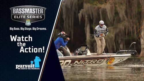 Rick Clunn's St. Johns River win airing on the Pursuit Channel