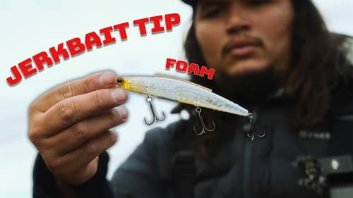 Elevate Your Jerkbait Game With This Sneaky Tip!! Heavy Cover Jerkbait Fishing!