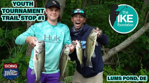 Youth Bass Fishing Tournament!!! | Ike Foundation Tournament Trail Stop #1