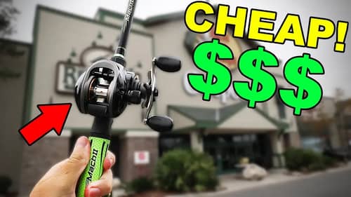 Buying CHEAPEST Baitcaster At BASS PRO SHOPS