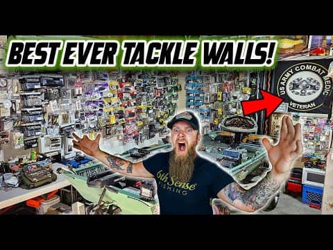 Is This The GOAT Tackle Wall? Tackle Wall Tuesday Episode 10