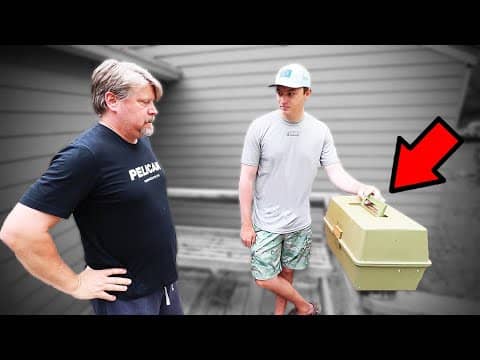 Father And Son Find GRANDFATHER'S Tackle Box After 10 YEARS...