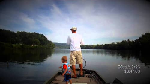 Me and Parker on the French Broad river