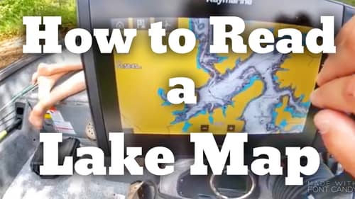 How to Read a Lake Map to Find Fish - Fishing