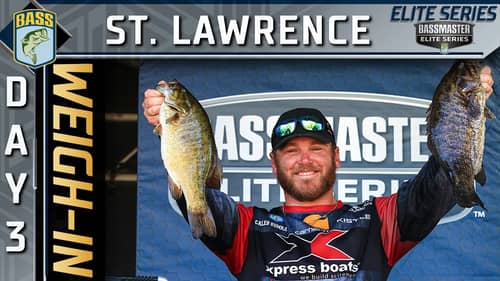 Weigh-in: Day 3 at St. Lawrence River (2022 Bassmaster Elite Series)