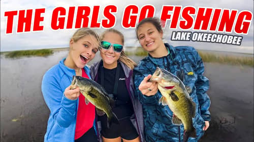 Hilary and the Girls Fishing on Lake Okeechobee