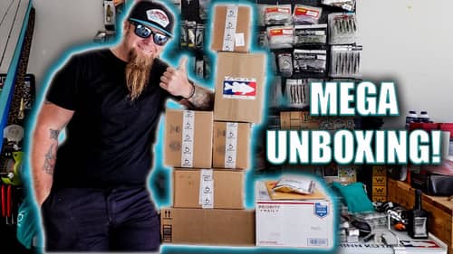 MEGA UNBOXING: Everything I Ordered In FEB from 6th Sense & Tackle Warehouse, Super 6 Sack, + MORE