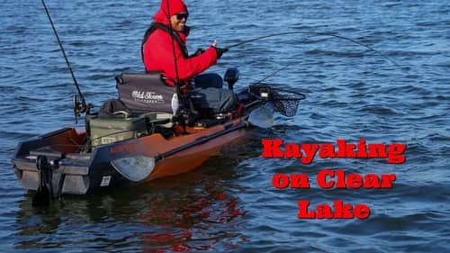 Big Bass Dreams & @OldTownCanoeKayak Autopilot 120 Kayak on Clear Lake
