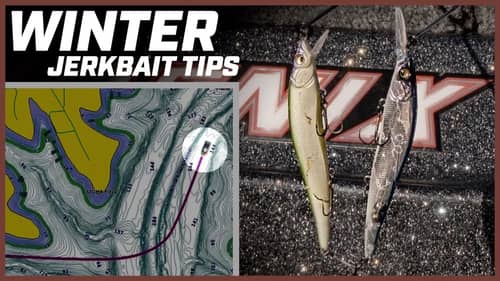 3 Jerkbait Tips for Better Winter Bass Fishing