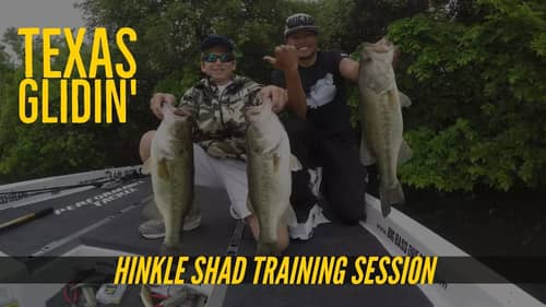 Glide Bait Instruction in Texas #BBDPersonalTraining - Hinkle Shad