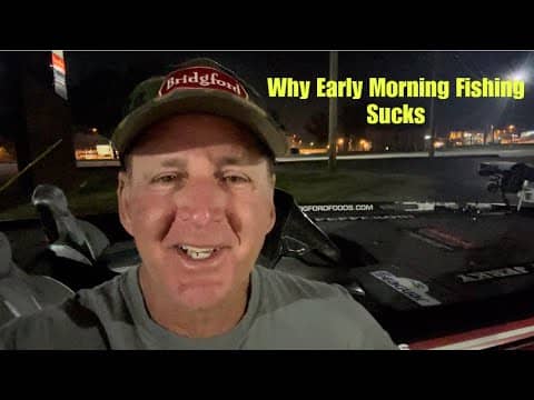 The Reason There Is NO Reason To Get Up Early To Go Fishing…(Ever)