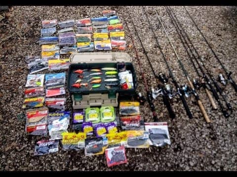 Traded KAYAK for a TON of BASS FISHING TACKLE