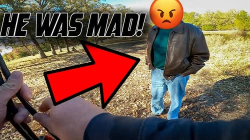 Angry Property Owner Runs Me Off For Fishing with Thanksgiving Plot Twist!