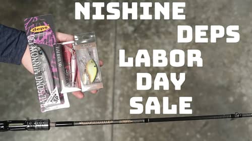 What's New This Week! Labor Day Sale, Megabass, Deps, Lucky Craft And More!