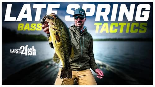 Late Spring Bass Fishing Tips on Natural Lakes With Bob Downey