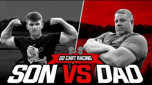 CRAZY DAD vs SON - Go Kart Racing (INSANE)