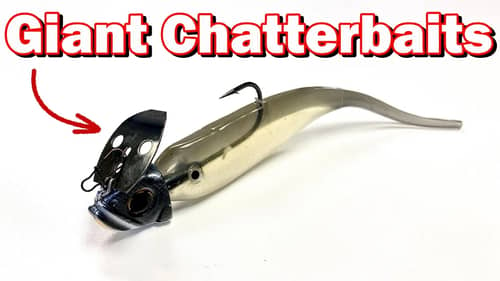 GIANT Chatterbaits for DEEP Summer Bass
