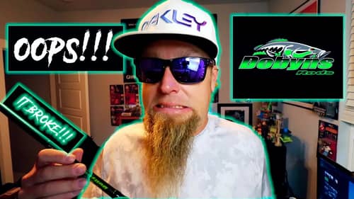 Destroying My $120 Rod | DOBYNS 734C SHATTERS IN MY HANDS!!!