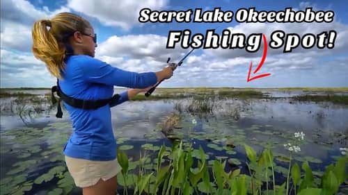 My Secret Fishing Spot on Lake Okeechobee!