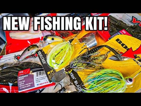 New Bank Fishing Kit has SWEET Lures!