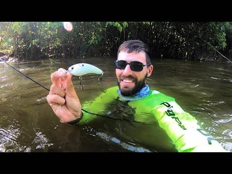 HUGE MYSTERY FISH on a CRANKBAIT!! (4 SPECIES)