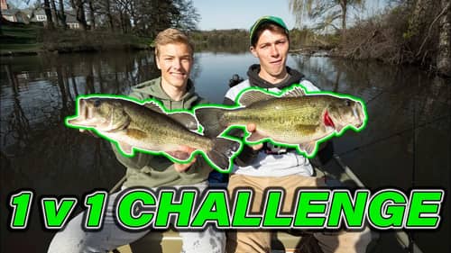 INSANE Urban Pond Fishing — (Sub VS. Youtuber Challenge)