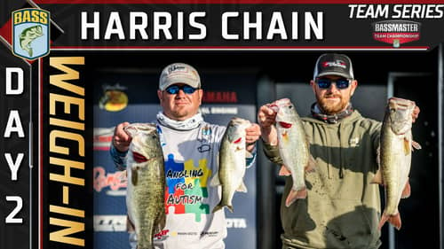 Weigh-in: Day 2 of 2023 Bassmaster Team Championship at Harris Chain of Lakes