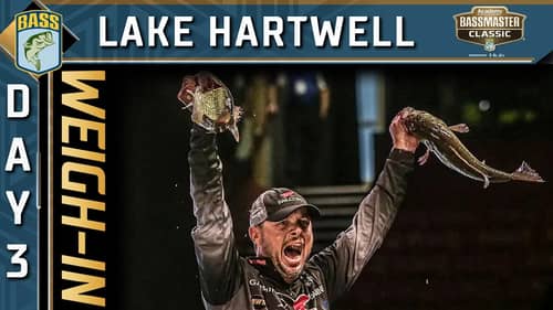 Weigh-in: Day 3 of 2022 Bassmaster Classic at Lake Hartwell