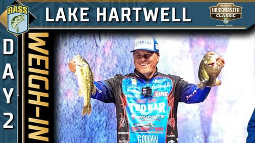Weigh-in: Day 2 of 2022 Bassmaster Classic at Lake Hartwell