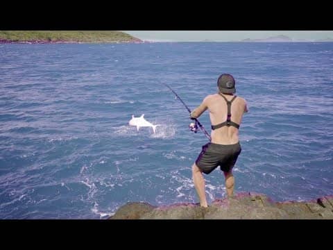 Catching BIG Fish on LIGHT Tackle -- On The Rocks Ep.5