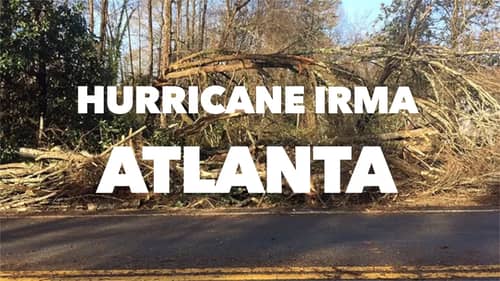 Hurricane Irma hits Atlanta