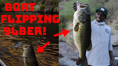 The Time I ACCIDENTALLY Boat Flipped A 9lb Bass! // Full Story