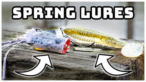 SPRINGTIME Lures For MORE Bass! (Ft. @AJFishing )
