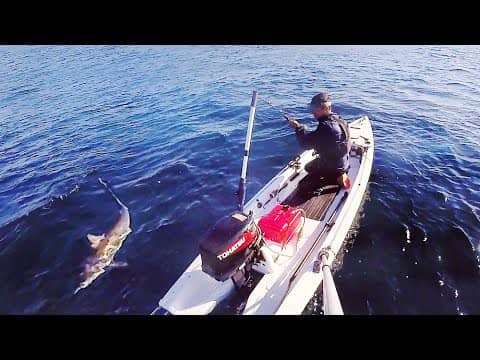 Shark Fishing From The Micro Boat