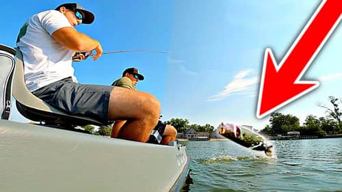 Surprise BIG FISH Catches SAVE OUR DAY Fishing!!! (Mini Boat Fishing)