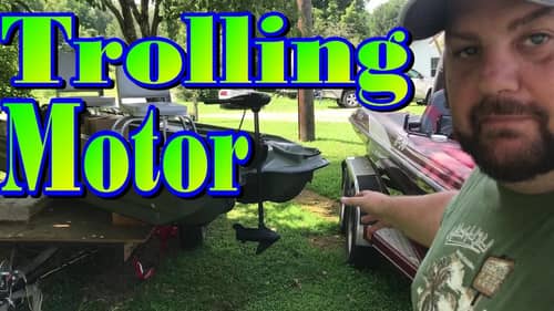 Installing a Trolling Motor on the New Boat