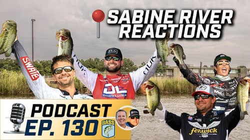Daily reaction of the Sabine River (Ep. 130 Bassmaster Podcast)