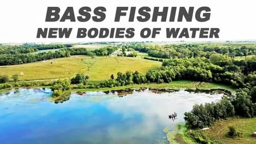 TIPS For Fishing A NEW BODY OF WATER! (HUGE Topwater Blow-Ups in Sunny Conditions)