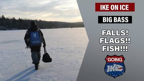 Ice Fishing Pennsylvania (IKE on ICE!?!)